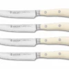 Wusthof Classic Ikon Cream 4pc Steak Knife Set (WT1120460401) -SharpCraft Store 1120460401