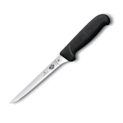 Victorinox Fibrox 12cm Boning Knife Curved Edge Wide Blade (5630312)