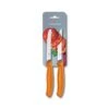 Victorinox Swiss Classic 2 X 11cm Tomato/Utility Knife Set Orange (67836L119B) -SharpCraft Store 67836l119b