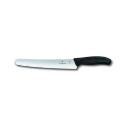Victorinox Swiss Classic 22cm Bread And Pastry Knife Black (6863322B)