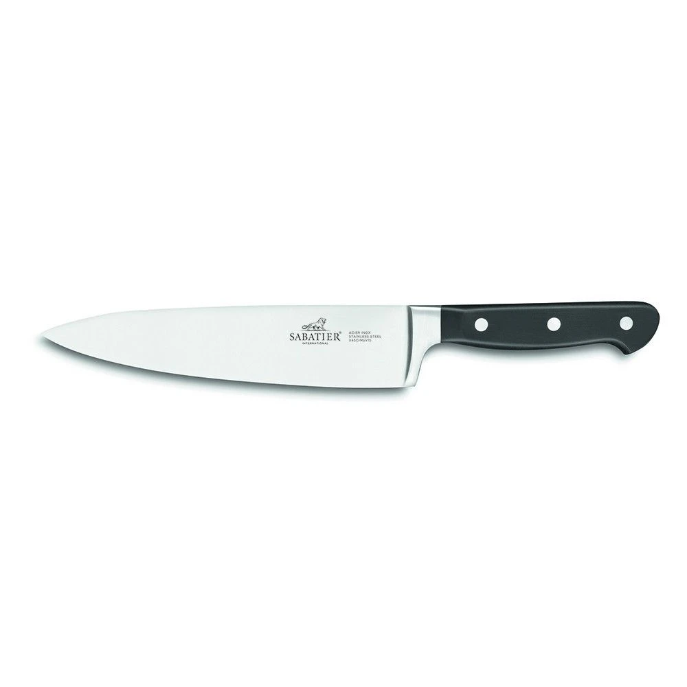 Sabatier® Pluton 5 Piece Knife Set (9cm Paring, 13cm Serrated Utility, 13cm Fluted Santoku, 20cm Cooks & 20cm Bread) 5 Sabatier® Pluton 5 Piece Knife Set (9cm Paring, 13cm Serrated Utility, 13cm Fluted Santoku, 20cm Cooks & 20cm Bread) - Image 3