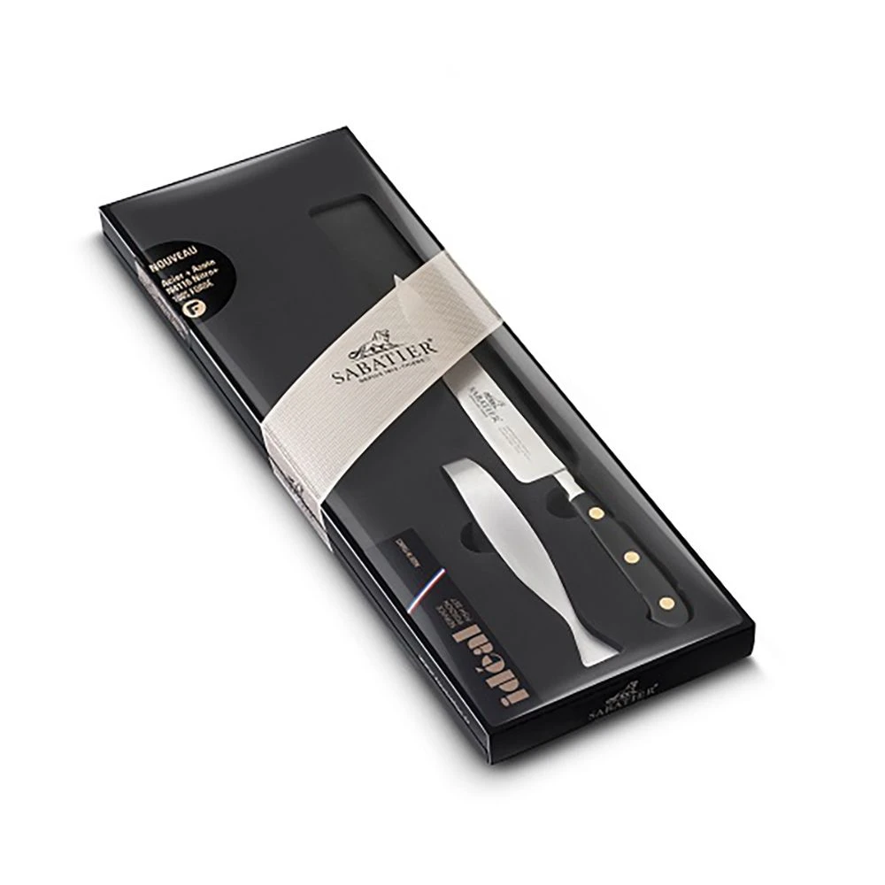 Lion Sabatier® Ideal 2 Piece Knife Set - Filleting Knife & Tweezer (Black Handle With Stainless Steel Rivets) 4 Lion Sabatier® Ideal 2 Piece Knife Set - Filleting Knife & Tweezer (Black Handle With Stainless Steel Rivets) - Image 2