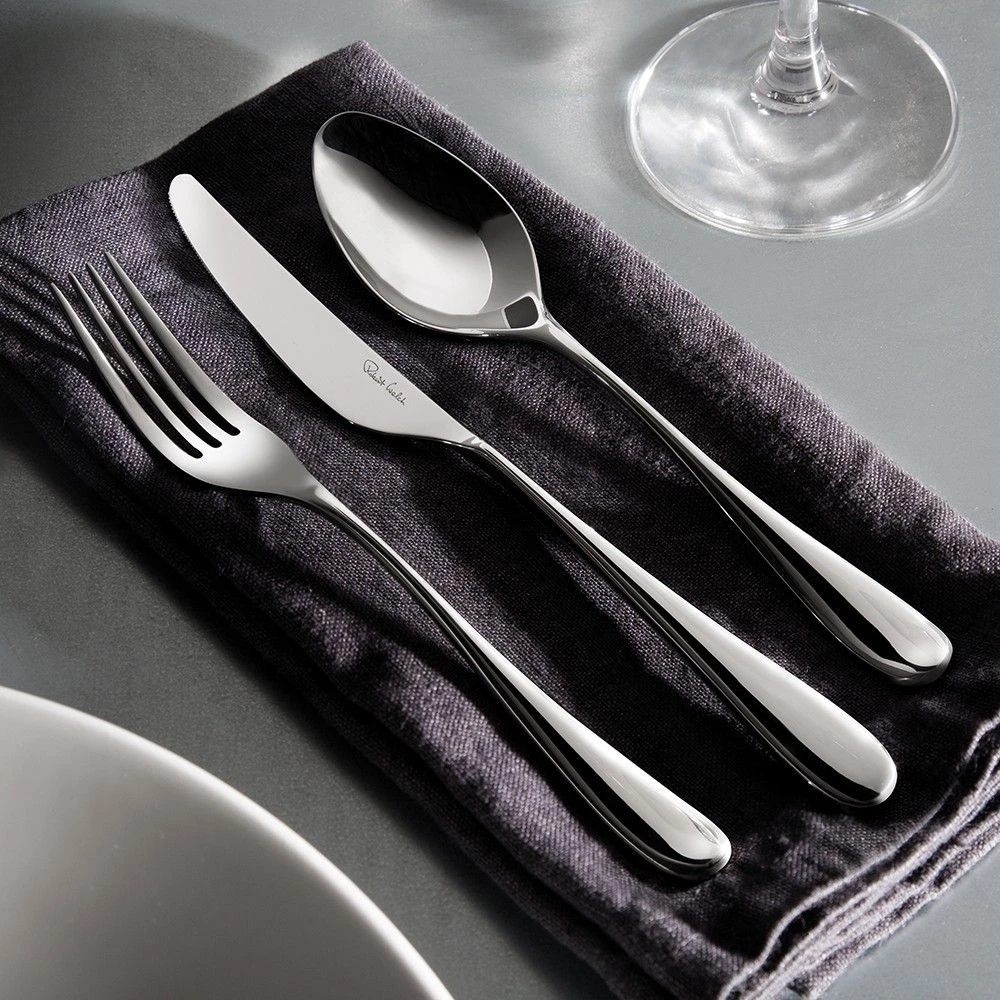 Robert Welch Arden Bright V Cutlery Set 84 Piece With Free Large Cutlery Tray 8 Robert Welch Arden Bright V Cutlery Set 84 Piece With Free Large Cutlery Tray - Image 6