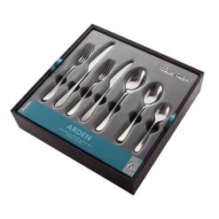 Robert Welch Arden Bright V Cutlery Set 42 Piece With Free Large Cutlery Tray -SharpCraft Store ardbr1099v42 arden 42pc set 1