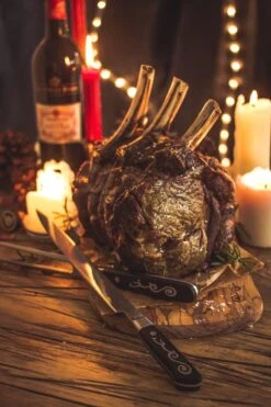 I.O.Shen 230mm Carving Knife And Carving Fork Set -SharpCraft Store carving knife and fork set 08