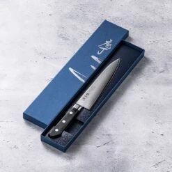 Minamoto Kotetsu 18cm Chef Knife By Yasuda Hamono (M101) -SharpCraft Store chef 180mm 3