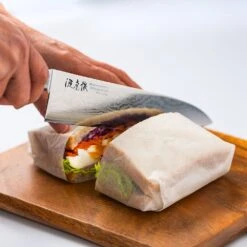 Minamoto Kotetsu 18cm Chef Knife By Yasuda Hamono (M101) -SharpCraft Store chef 180mm 6