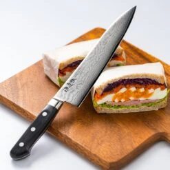 Minamoto Kotetsu 18cm Chef Knife By Yasuda Hamono (M101) -SharpCraft Store chef 180mm 7
