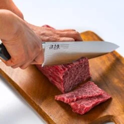 Minamoto Kotetsu 24cm Chef Knife By Yasuda Hamono (M103) -SharpCraft Store chef 240mm 4