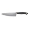 Savernake DNA CL18 18cm Chef's Knife - Anthracite & Orange With Traditional Handle -SharpCraft Store cl18 chefs kinfe solo