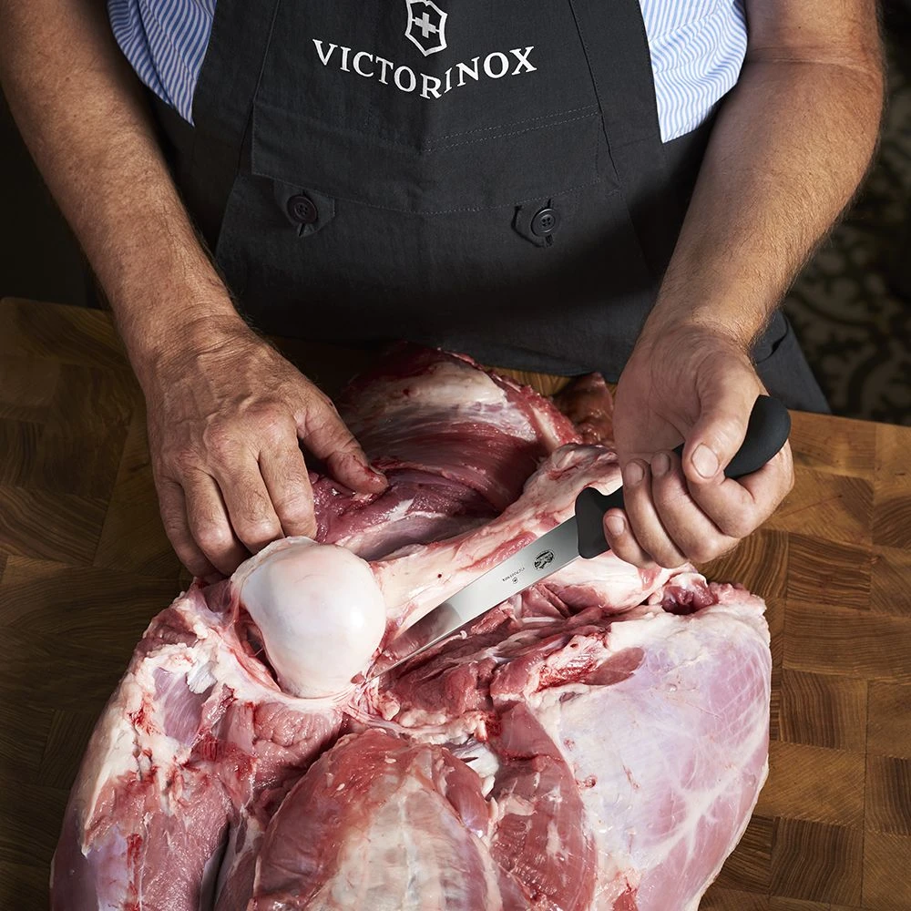 Victorinox Fibrox 12cm Dual Grip Boning Knife Curved Narrow Flexi Blade (5661312D) 5 Victorinox Fibrox 12cm Dual Grip Boning Knife Curved Narrow Flexi Blade (5661312D) - Image 3