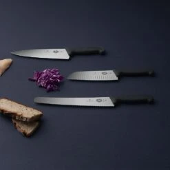 Victorinox Fibrox 12cm Chefs Knife (5200312) -SharpCraft Store cut fibrox b2 chef ls1