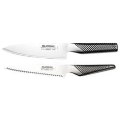 Global G-5814 2 Piece Knife Set
