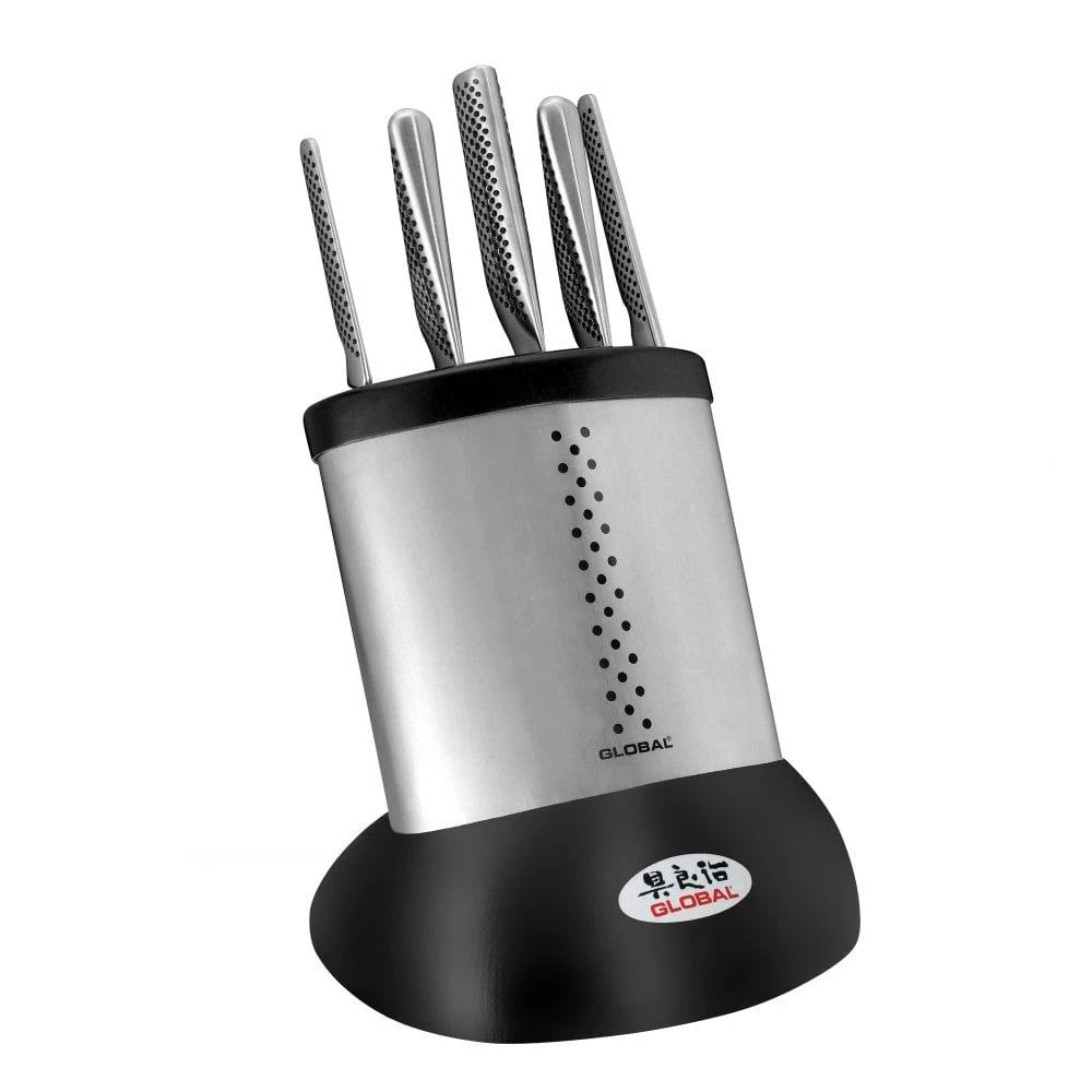 Global 6 Piece Knife Block Set (G-636/6B) 3 Global 6 Piece Knife Block Set (G-636/6B)