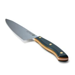 Savernake DNA CL18 18cm Chef's Knife - Anthracite & Orange With Traditional Handle -SharpCraft Store house trad cl18 iso handle