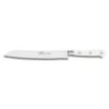 Lion Sabatier® Ideal Toque Blanche 20cm Bread Knife (White Handle With Stainless Steel Rivets)