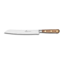 Lion Sabatier® Ideal Perigord 20cm Bread Knife (Walnut Handle With Brass Rivets)