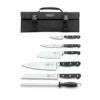 Sabatier® Pluton 6 Piece Knife Set With Roll (Exclusive To KitchenKnives.co.uk) -SharpCraft Store pluton 6 21480