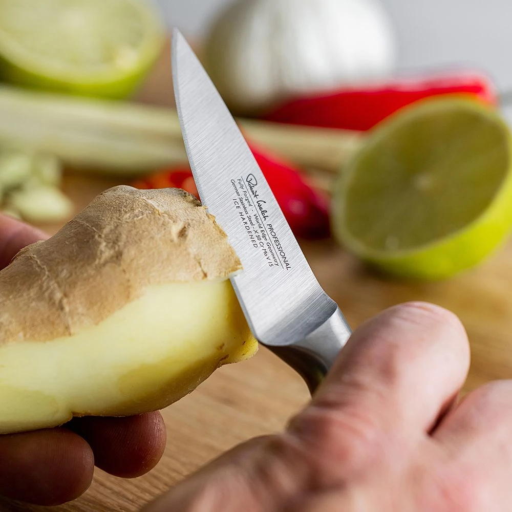 Robert Welch Professional V Vegetable/ Paring Knife 9cm 5 Robert Welch Professional V Vegetable/ Paring Knife 9cm - Image 3