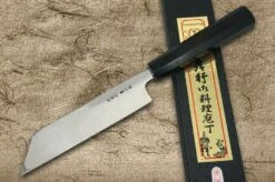 Sakai Takayuki Aoniko Blue 2 Steel Ebony Handle Japanese Chef's Peeling Knife 180mm -SharpCraft Store sk 01297 4