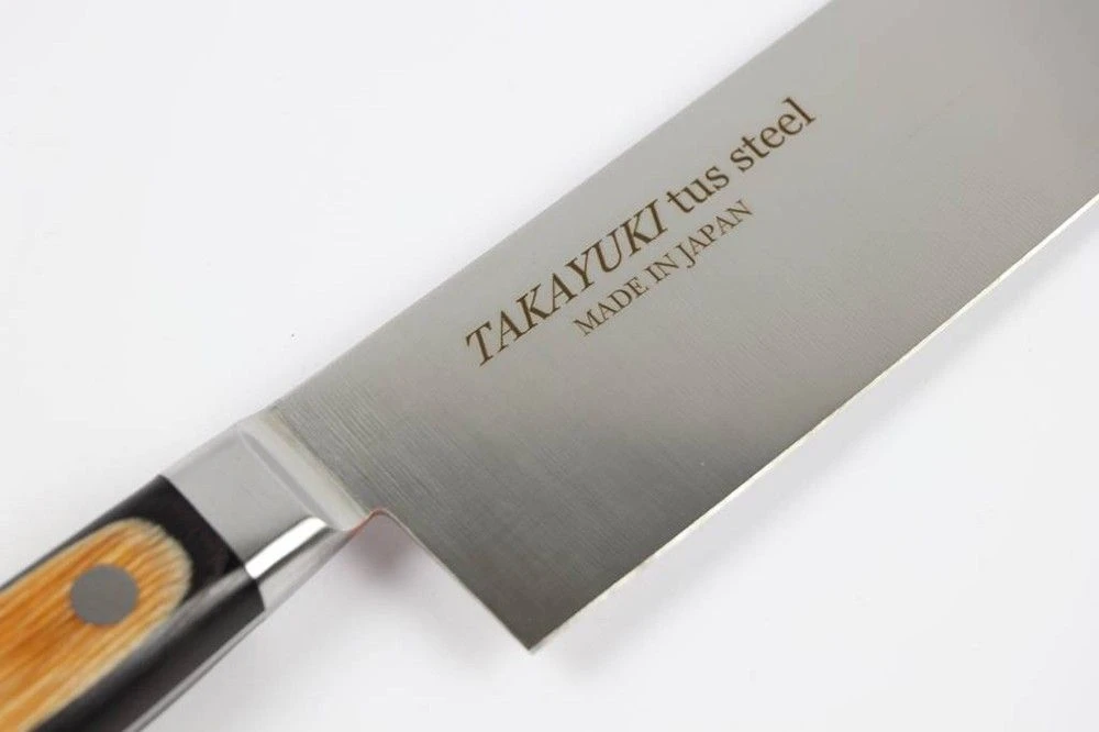 Sakai Takayuki TUS Steel 190mm Santoku Knife 7 Sakai Takayuki TUS Steel 190mm Santoku Knife - Image 5