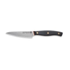 Savernake DNA SY11 11cm Large Paring Knife - Anthracite & Orange With Traditional Handle