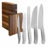 Tojiro 5 Piece Magnetic Block Set (Chef's, Paring, Deba, Bread & Utility Knife) -SharpCraft Store tojiro21 july