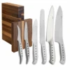 Tojiro 6 Piece Magnetic Block Set (Chef's, Paring, Peeling, Carving, Bread & Utility Knife) -SharpCraft Store tojiro22 july
