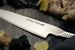 Global Ukon 20cm Chef’s Knife (GU-01) -SharpCraft Store ukon lifestyle 01 gu 01