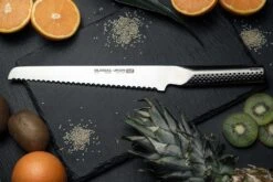 Global Ukon 22cm Bread Knife (GU-03) -SharpCraft Store ukon lifestyle 25 gu 03