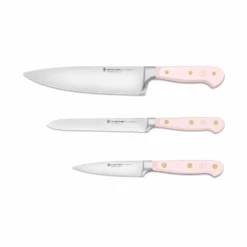 Wusthof Classic Colour Pink Himalayan Salt 3 Piece Knife Set (WT1311760309)